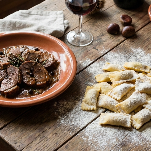 Gli agnolotti del plin