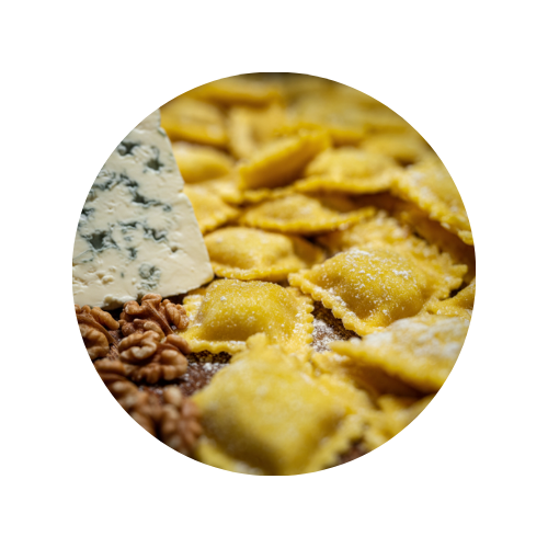 Ravioli gorgonzola e noci
