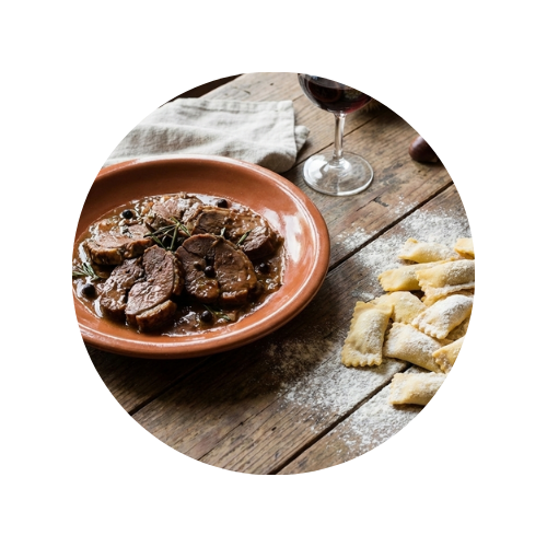 Agnolotti del plin alla carne