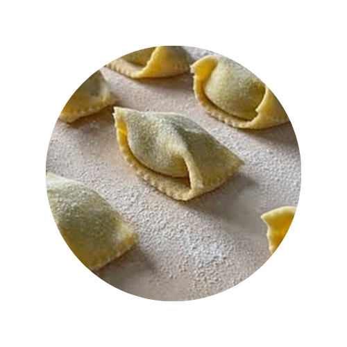 Agnolotti del plin alle erbette
