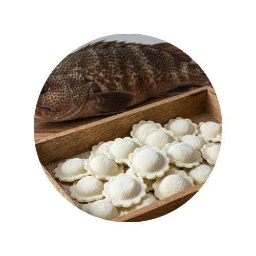 Fiorelloni alla cernia